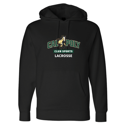 Cal Poly Lacrosse Club - Heavyweight Hooded Sweatshirt