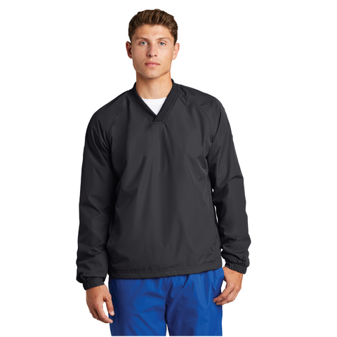38. FMD - Sport-Tek® V-Neck Raglan Wind Shirt