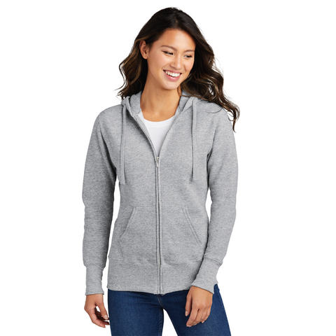37. FMD - Port & Company® Women's Fleece Full-Zip Hoodie