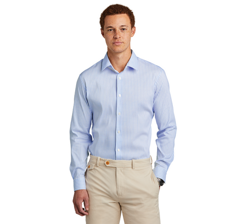 23. FMD - Brooks Brothers® Tech Stretch Patterned Shirt