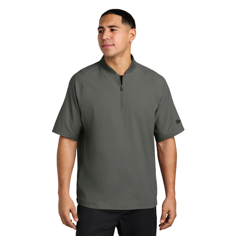 39. FMD* - New Era® Cage Short Sleeve 1/4-Zip Jacket