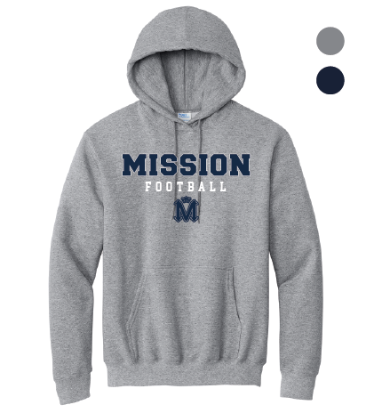 Mission College Prep Football Hoodie