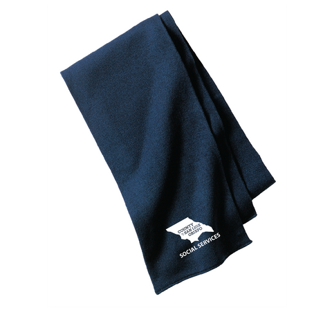 SLO County Social Services - Knitted Scarf