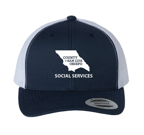 SLO County Social Services - Snapback Trucker Hat