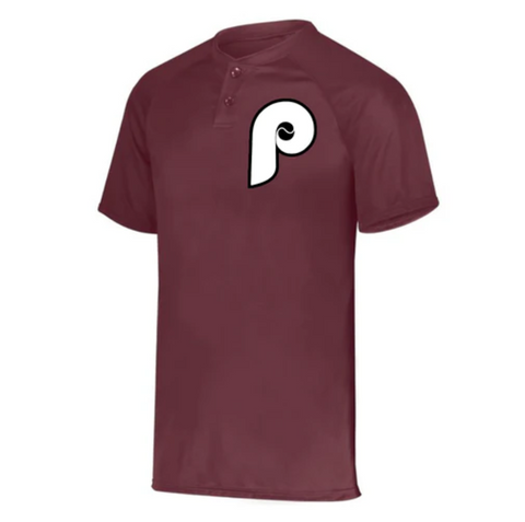 2022 Central Coast Phillies Game Jersey - Maroon