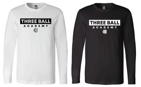 3Ball - Long Sleeve Academy T-Shirt