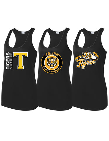 Tigers Club Baseball - Ladies Tank Top (Choose Design)