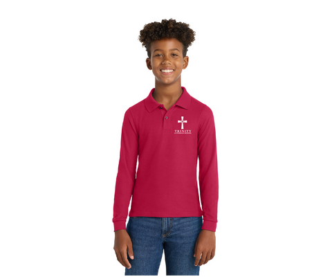 Trinity Lutheran School Long Sleeve Polo