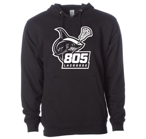 805 Lacrosse - Midweight Logo Hoodie