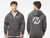 Ashley & Vance Heavyweight Full-Zip Hooded Sweatshirt