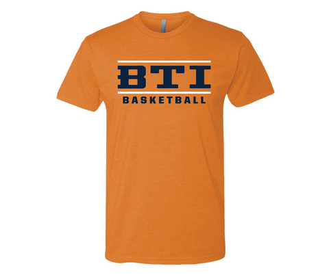 BTI Basketball - 2024 Bar Logo Orange