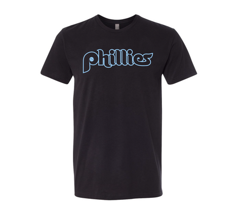 Central Coast Phillies Black T-Shirt