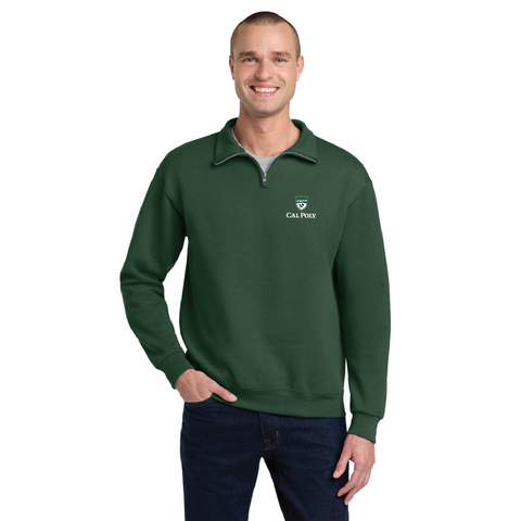 Cal Poly Admissions 1/4-Zip Cadet Collar Sweatshirt