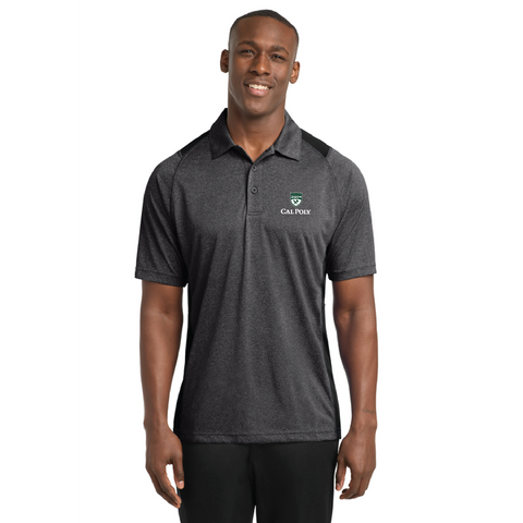 Cal Poly Admissions Colorblock Polo