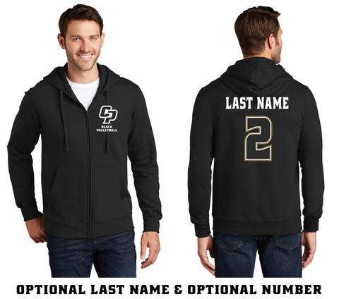 CP Beach Volleyball Full-Zip w/Name-Number