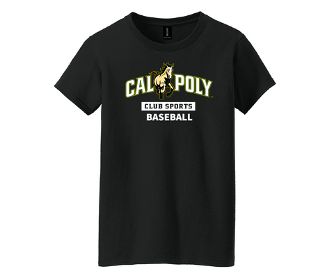 Cal Poly Club Baseball Women's Tee