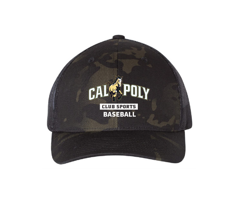 Cal Poly Club Baseball Trucker Cap