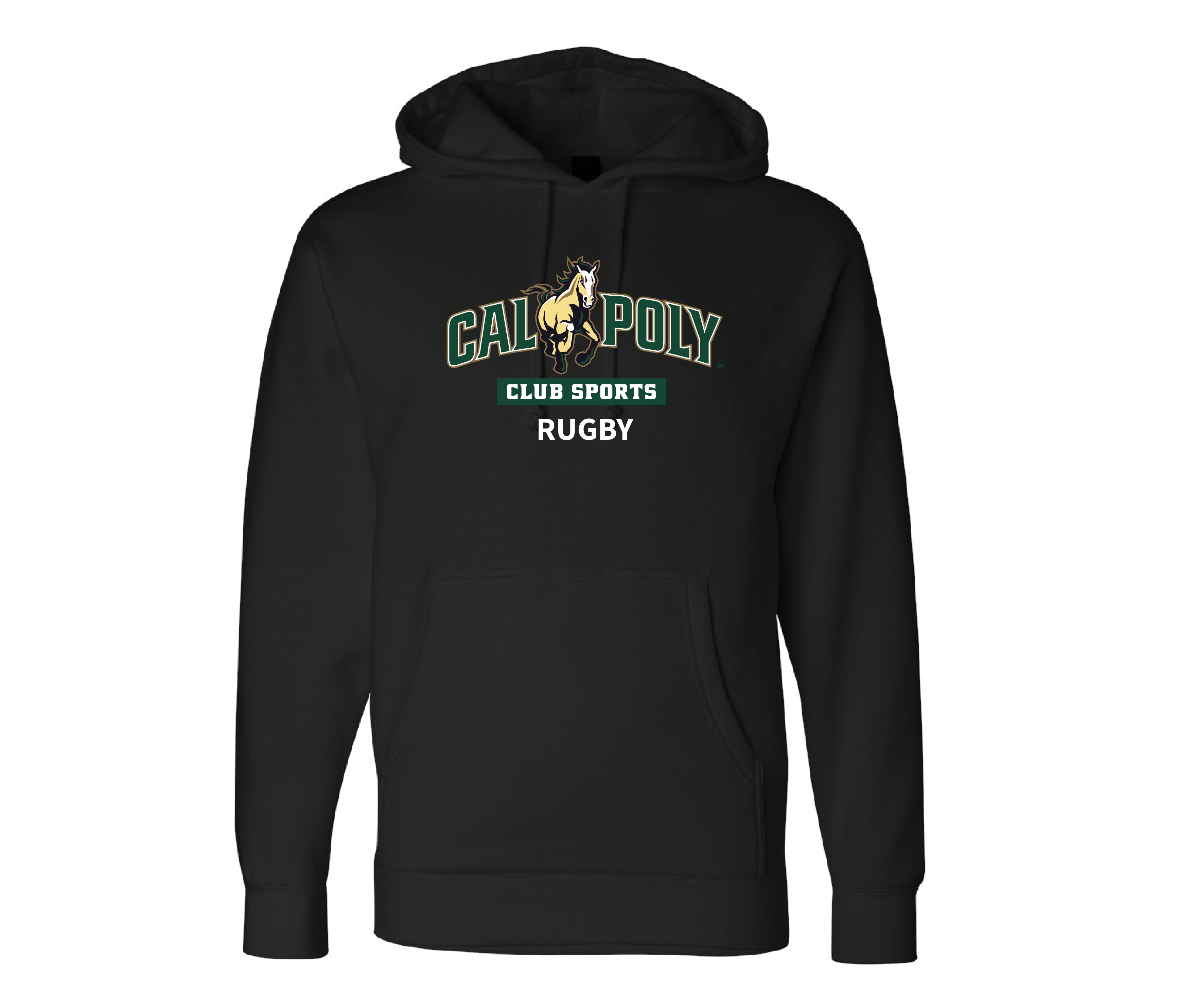 Cal Poly Racing Merch Cal Poly Rugby Club - Heavyweight Hooded Sweatshirt – J.Carroll