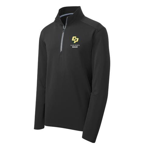 Cal Poly Rugby Club- Sport-Wick Textured 1/4-Zip Pullover