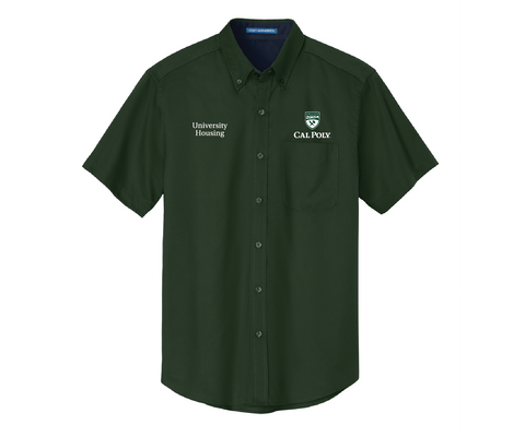Cal Poly Custodial Operations - Short Sleeve Easy Care Shirt