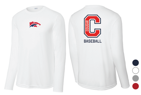 Campolindo Baseball Cougar Performance Long Sleeve