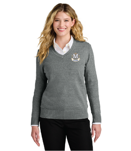 Mission College Prep Ladies Centennial Sweater