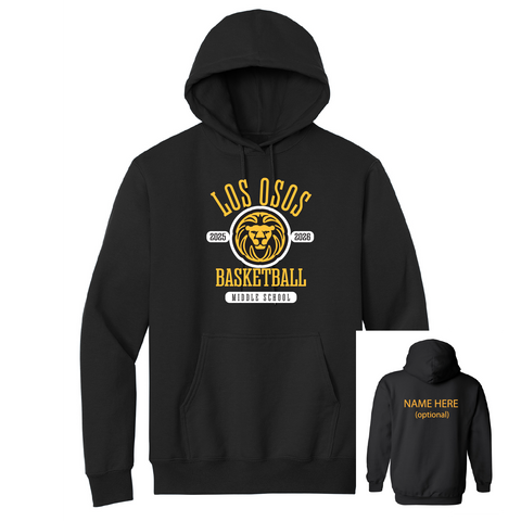 Los Osos Basketball 2025-2026 Hoodie