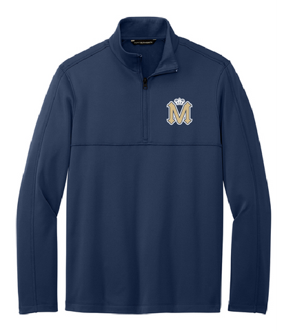 Mission College Prep Smooth Fleece 1/4 Zip
