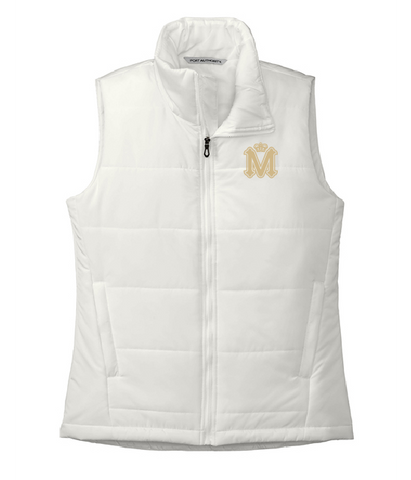 Mission College Prep Ladies Puffy Vest