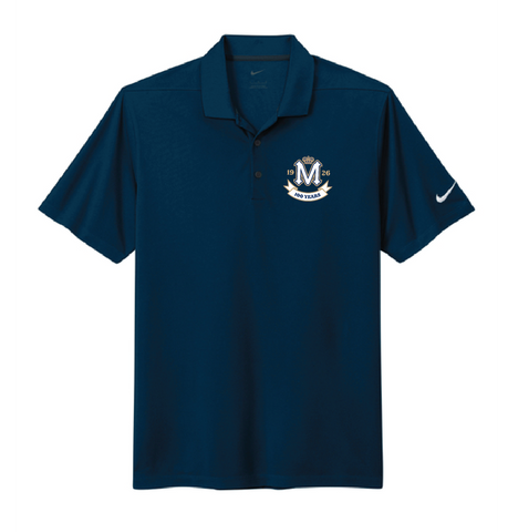 Mission College Prep Centennial Embroidered Nike Polo