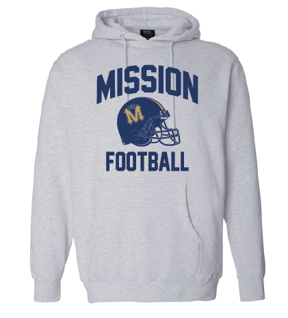 Mission Retro Football Hoodie
