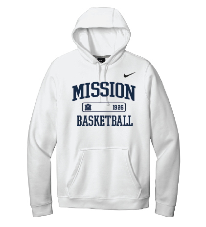 Mission College Prep Nike Basketball Hoodie