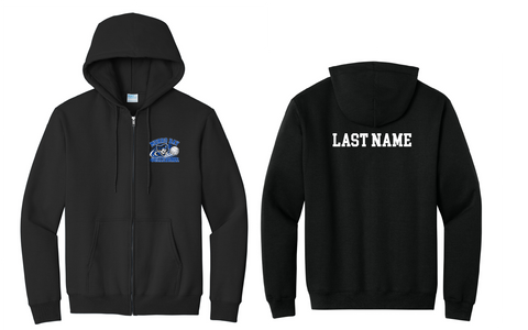 MBHS Volleyball Full-Zip Hoodie