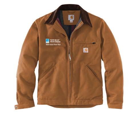 DCPP Carhartt® Duck Detroit Jacket - TALL SIZES AVAILABLE
