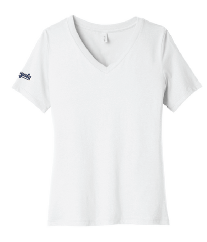 Mission College Prep - Women's Royals Sleeve V-Neck