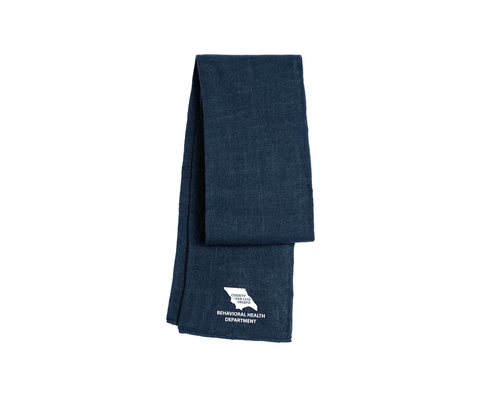 County of SLO Behavioral Health Department - Knitted Scarf