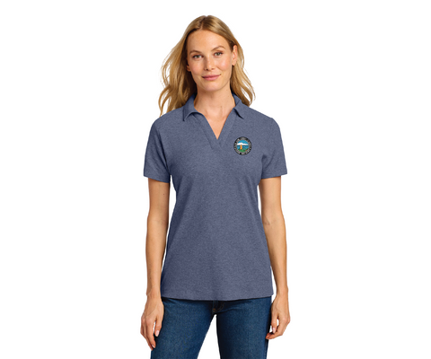 County of SLO Clerk-Recorder Women's Pique Polo
