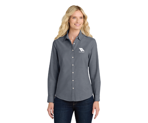 County of SLO Public Health - Ladies Oxford Shirt