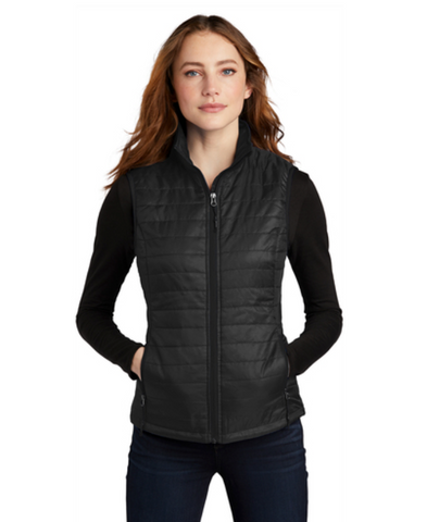 46. FMD -  Port Authority® Ladies Packable Puffy Vest