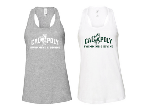Cal Poly Swimming & Diving Women's Racerback Tank