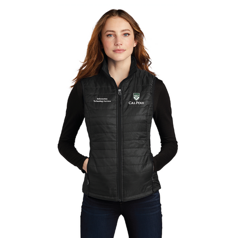 CP Information Technology - Ladies Packable Puffy Vest