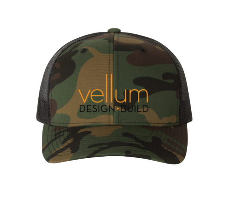 Vellum Design Build Trucker Cap