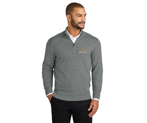 Vellum Design Build 1/4-Zip Sweater