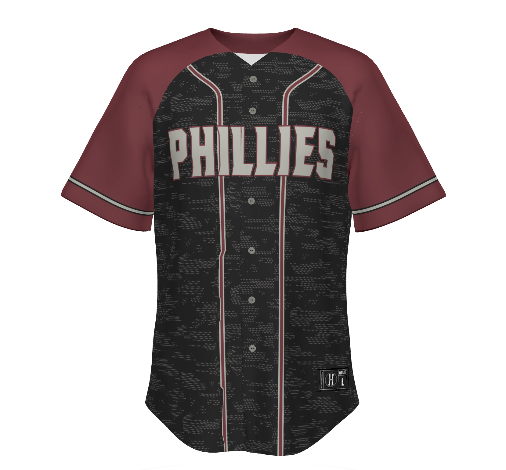 Phillies Gameday Dark Jersey J.Carroll