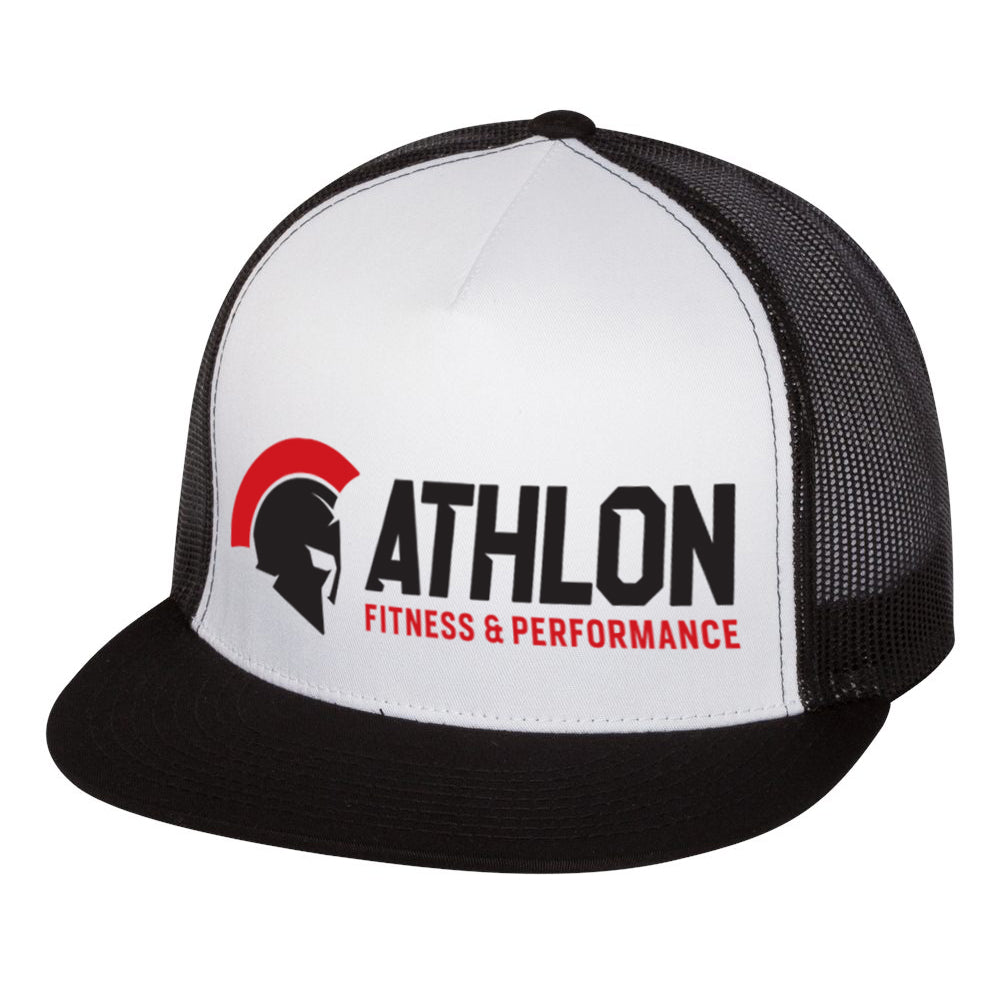 Athlon Fitness Performance Flatbill Trucker Hat - Main Image
