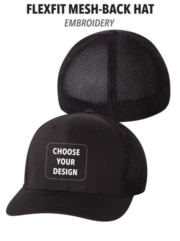 Atascadero Police - (Black) FlexFit Mesh-Back Hat