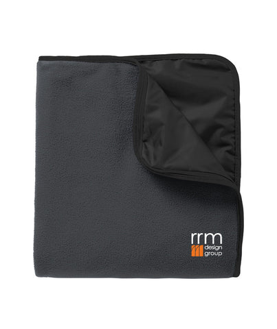 RRM29 - RRM Design Group Fleece & Poly Travel Blanket