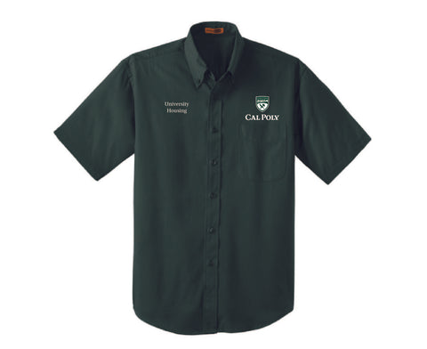 Cal Poly Custodial Operations - Short Sleeve Twill Shirt