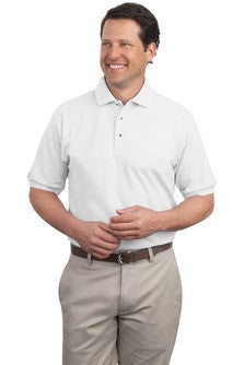 Check-Trimmed Cotton-Piqué Polo Shirt