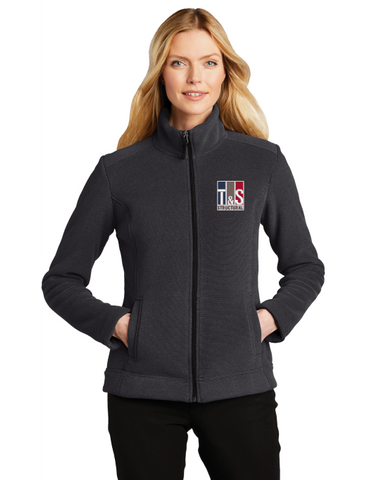 T&S Structural - Ladies Brushed Fleece Jacket